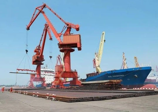 Steel loading vessel Steel loading vessel
